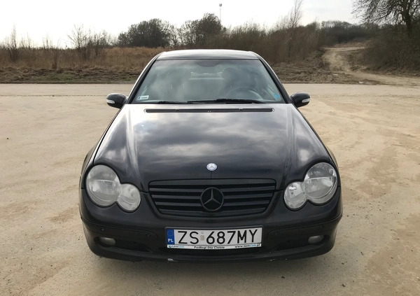 Mercedes-Benz Klasa C cena 13900 przebieg: 218134, rok produkcji 2005 z Szczecin małe 232